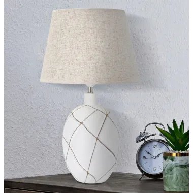 LAMPA STOŁOWA Z ŻYWICY LINES 35X60 cm
